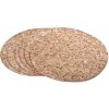 MAKRO - Podložka korok kruh 20cm, balenie 6ks