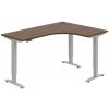 OFFICE PRO s.r.o. HOBIS trigon elektr.staviteľný stôl pamäť.ovlád. - MST 2M 60 L, orech