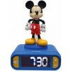 Lexibook Budík s nočným 3D svetlom - Myšiak Mickey