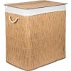 ! G21 ratanový design 63555175 150 l s bielym košom