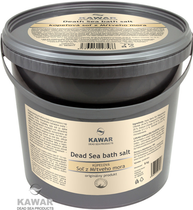 Kawar Kúpeľová soľ z Mŕtveho mora 5 kg od 22,49 € - Heureka.sk