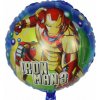 Balón fóliový - Iron Man 45cm (Vhodné pre plnenie vzduchom aj héliom.)