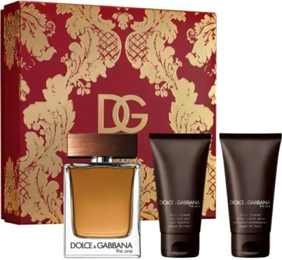 Dolce & Gabbana The One for Men toaletná voda 100 ml + balzam 50 ml + sprchový gél 50 ml