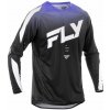 FLY RACING dres EVOLUTION, FLY RACING - USA 2025 (černá/bílá/fialová)