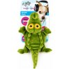 Pudlíček Hračka pre psíka Krokodíl s ultrazvukovým pískatkom