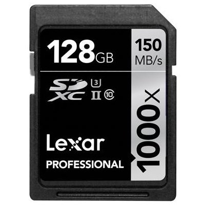 Lexar SDXC 128GB UHS-II LSD128CRBEU1000