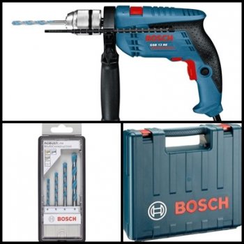 Taladro Percutor Bosch Profesional 650w Gsb 13 Re Je