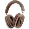 Guess PU Leather 4G Triangle Logo Bluetooth Stereo Headphone Brown GUBHK1P4TPW