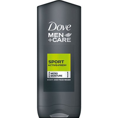 Dove Men+ Care Sport Active + Fresh pánsky sprchový gél, 400 ml, Active+Fresh