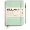 Leuchtturm1917 Zápisník Mint Green Medium A5 bodkovaný
