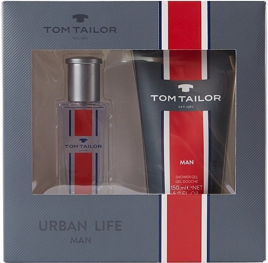 Tom Tailor Urban Life Man EDT 30 ml + sprchový gél 150 ml pre mužov darčeková sada