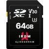 GOODRAM SDXC UHS-I U3 64GB IR-S3A0-0640R12
