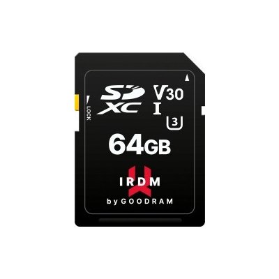 GOODRAM SDXC UHS-I U3 64GB IR-S3A0-0640R12