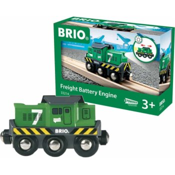 Brio Elektrická lokomotíva zelená 33214