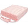 Detský podsedák na stoličku New Baby STANDARD Minky pink