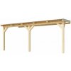 Weka Drevená záhradná pergola 672 (5,4x2,7 m)