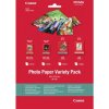 Canon Photo Paper Variety Pack VP-101, VP-101, foto papier, 5x PP201, 5x SG201 (10x15cm), 5x MP101, 5x GP501 ( typ lesklý, 0775B
