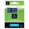 páska DYMO 45806 D1 Black On Blue Tape (19mm) (S0720860)