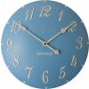 Nástenné hodiny London Arabic nebovo modré