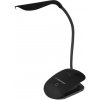 Esperanza LED stolná lampa DENEB, čierna 73087 ELD104K