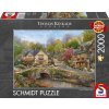 Schmidt Thomas Kinkade Leto v Cobblestone Village 2000 dielov