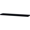Autronic Nástenná polička P-002 120 cm Sivá