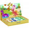 Magnetická skladačka dinosaury od Tooky Toy
