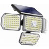Immax Immax 08481L - LED Solárne nástenné svietidlo so senzorom LED/5W/5,5V IP65 IM1108 + záruka 3 roky zadarmo