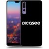 Picasee silikónový čierny obal pre Huawei P20 Pro - Picasee - new logo - white