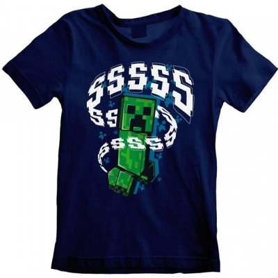 Minecraft – Creeperssss – detské tričko – 5 – 6 rokov
