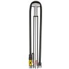 LEZYNE Micro Floor Drive HP pumpa, strieborná lesklá