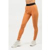 Nebbia Slim fit legíny s kapsami GYM SPIRIT 466 oranžové