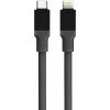 Tactical KP31177 Fat Man USB-C/Lightning, 1m, sivý