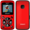 EVOLVEO EasyPhone ID, mobilný telefón pre seniorov, červený
