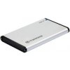 Transcend StoreJet externý rámček pre 2.5 HDD SATA / USB 3.0 / Strieborný (TS0GSJ25S3)