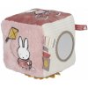 Little Dutch Kocka textilný králiček Miffy Fluffy Pink
