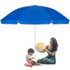 BU0003 MODRÝ PLÁŽOVÝ SLNEČNÍK 240 CM SPRINGOS