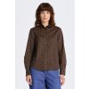 KOŠEĽA GANT REG GEOMETRIC COT VOILE SHIRT EVENING BLUE