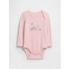 GAP Baby body Brannan Bear Ružová 0-3M Ružová Ružová