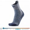 Therm-ic dámske vysoké ponožky sivá/ modrá