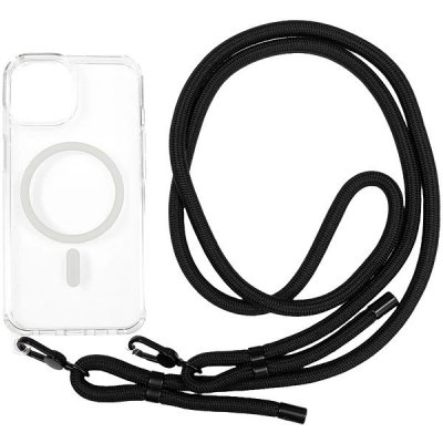 Mobile Origin Lanyard MagSafe Case Clear iPhone 14 LYC-S-CLR-MS-14