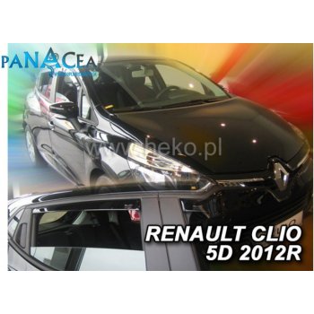 Deflektory - Renault CLIO IV 2012-2019