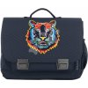 Školská aktovka Classic Midi Tiger Navy Jeune Premier ergonomická luxusné prevedenie 30*38 cm
