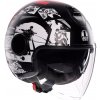 Dainese AGV ETERES E2206 HISTORY MATT BLACK/WHITE/RED Velkosť: XL