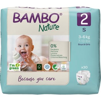 BAMBO MINI 2 3-6 kg plienky 30 ks od 6,99 € - Heureka.sk