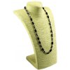 Dekolt na šperky provázkový 36cm zelený ELEMENTRIX (A-14ZEL)