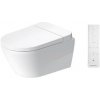 Duravit SensoWash D-Neo - Elektronický bidet s keramikou, závesný, HygieneGlaze, Rimless, SoftClose, biela 654000012004300