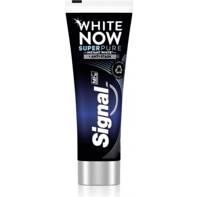 Signal White Now Men Super Pure zubná pasta pre mužov s bieliacim účinkom 75 ml