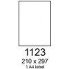 etikety RAYFILM 210x297 PREMIUM fotomatné biele inkjet 90g R01051123C (20 list./A4)