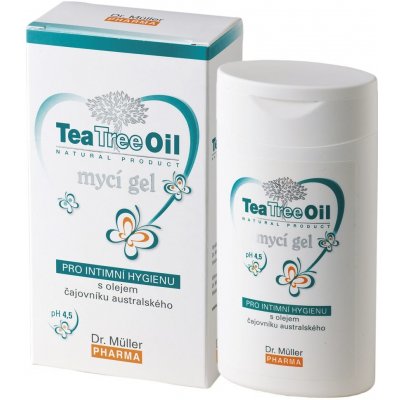 Dr. Müller Tea Tree oil mycí gel pro intimní hygienu 200 ml od 5,38 € -  Heureka.sk
